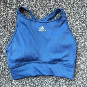 Adidas Dusty Blue Sports bra